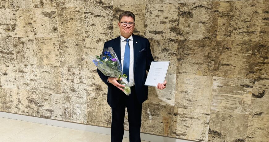 Kongressikipinä 2026 voittaja Jorma Ryhänen.