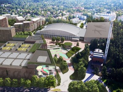 Hakametsä Sport Campus havainnekuva